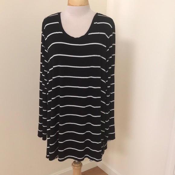 Soma XXL striped long sleeve top. - Picture 1 of 6